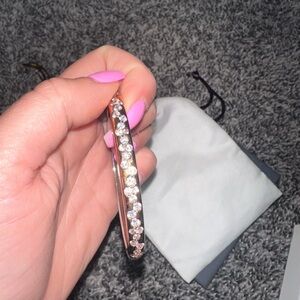 Silver and Rose Gold Bracelet